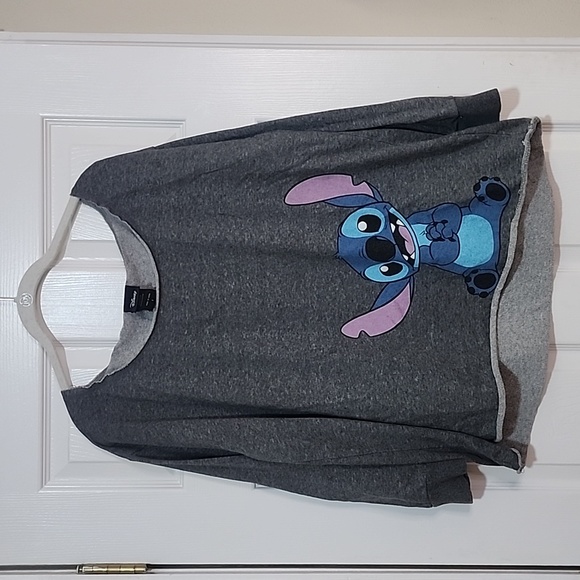 Torrid / Disney Stitch off shoulder sweatshirt - Picture 4 of 8